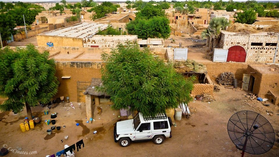 Город Бандиагара (Bandiagara) в Мали