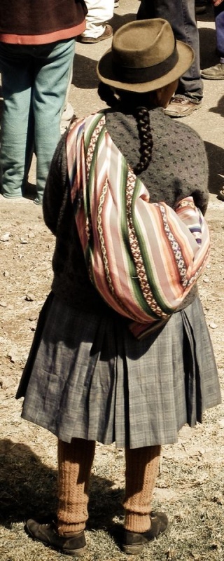 Так одевается обычная женщина в Перу